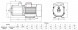 Насос многоступенчатый горизонтальный FANCY CM 4-6 DN 25x32 PN10