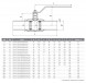 Кран шаровой цельносварной LD КШ.Ц.П.GAS.025.040.Н/П.02 Ду 25 Ру 40 стальной неполнопроходный под приварку