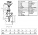 Задвижка WGCN 30с941нж DN 600 PN 16 стальная клиновая фланцевая под электропривод