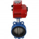 Затвор дисковый чугунный Benarmo 1 2011HA DN 65 PN 16 поворотный межфланцевый с электроприводом QB-050 380В
