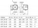 Насос циркуляционный Unipump UPC 25-60 130 с мокрым ротором H=6м Q=68л/мин арт. 16546