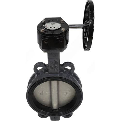 Затвор дисковый чугунный Benarmo 2012R DN 300 PN 16 поворотный межфланцевый с редуктором