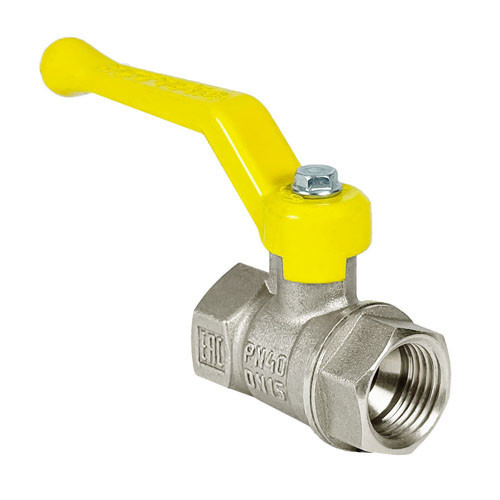 Кран шаровый VALFEX STANDART VF.271 ВР 1 1/2&amp;quot; Ду 40 Ру 25 газовый никелированный латунный