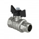 Кран шаровый VALFEX DELTA PRO VF.218 ВР-НР 3/4&amp;quot; Ду 20 Ру 40 никелированный латунный