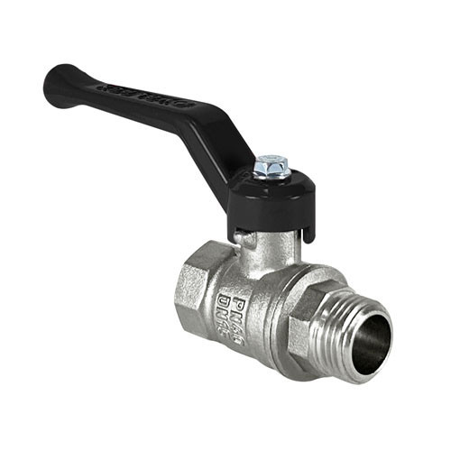 Кран шаровый VALFEX DELTA PRO VF.215 ВР-НР 3/4&amp;quot; Ду 20 Ру 40 никелированный латунный