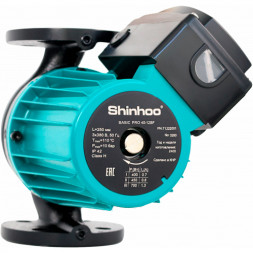 Насос циркуляционный Shinhoo BASIC PRO 50-12SF с мокрым ротором H=12,3м Q=566л/мин арт. 71241016