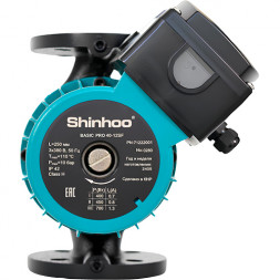 Насос циркуляционный Shinhoo BASIC PRO 50-12SF с мокрым ротором H=12,3м Q=566л/мин арт. 71241016