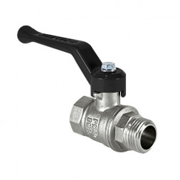 Кран шаровый VALFEX DELTA PRO VF.215 ВР-НР 1 1/2&amp;quot; Ду 40 Ру 25 никелированный латунный