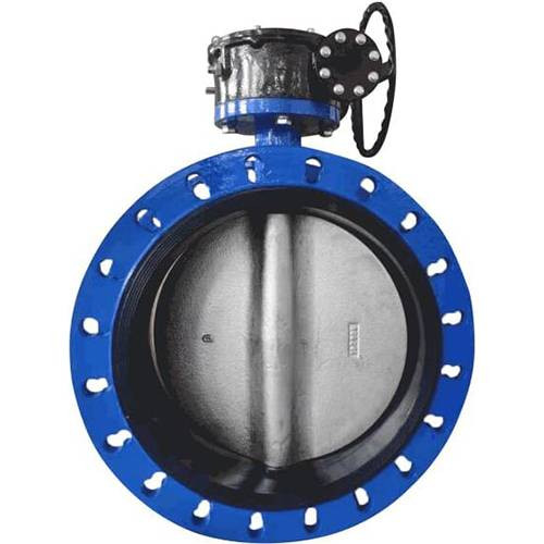 Затвор дисковый чугунный Benarmo 2110R DN 500 PN 16 поворотный фланцевый с редуктором