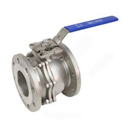 Кран шаровый Benarmo 4120RA DN 250 PN 16 нерж SS304 двухсоставной полнопроходной фланцевый под электропривод с рукояткой