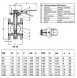 Затвор дисковый чугунный Benarmo 2110HA DN 80 PN 16 поворотный фланцевый с рукояткой
